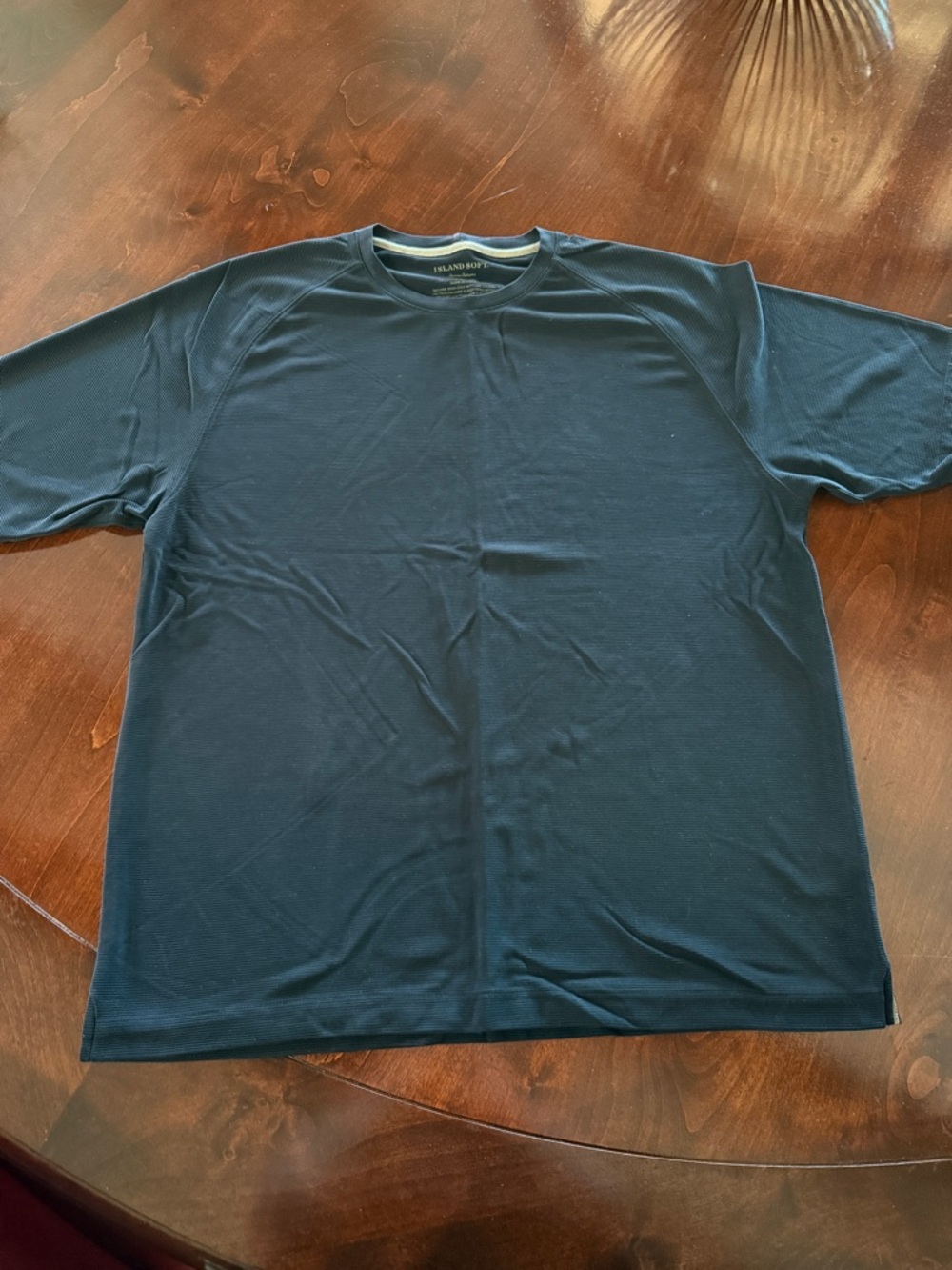 Tommy Bahama Islad Soft Performance Crew Neck Tee - Navy, modal/poly, XL